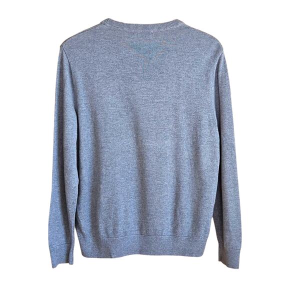 Nautica Men's Sweater Pullover Long Sleeve Light Blue Medium - Picture 5 of 6